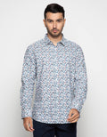 Izzue Motif Print Kemeja Pria