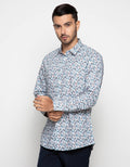 Izzue Motif Print Kemeja Pria