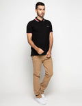 Izzue Wangk Stripe Polo Shirt