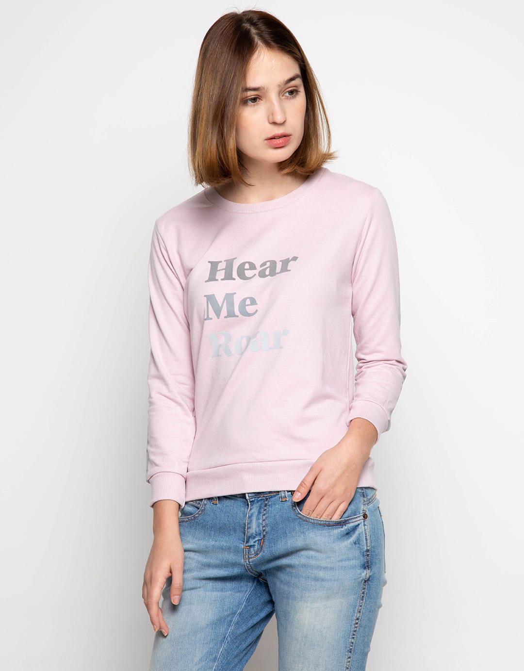 Nevada Bella Print Sweater Wanita