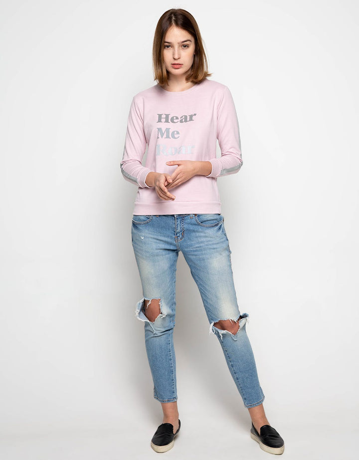 Nevada Bella Print Sweater Wanita