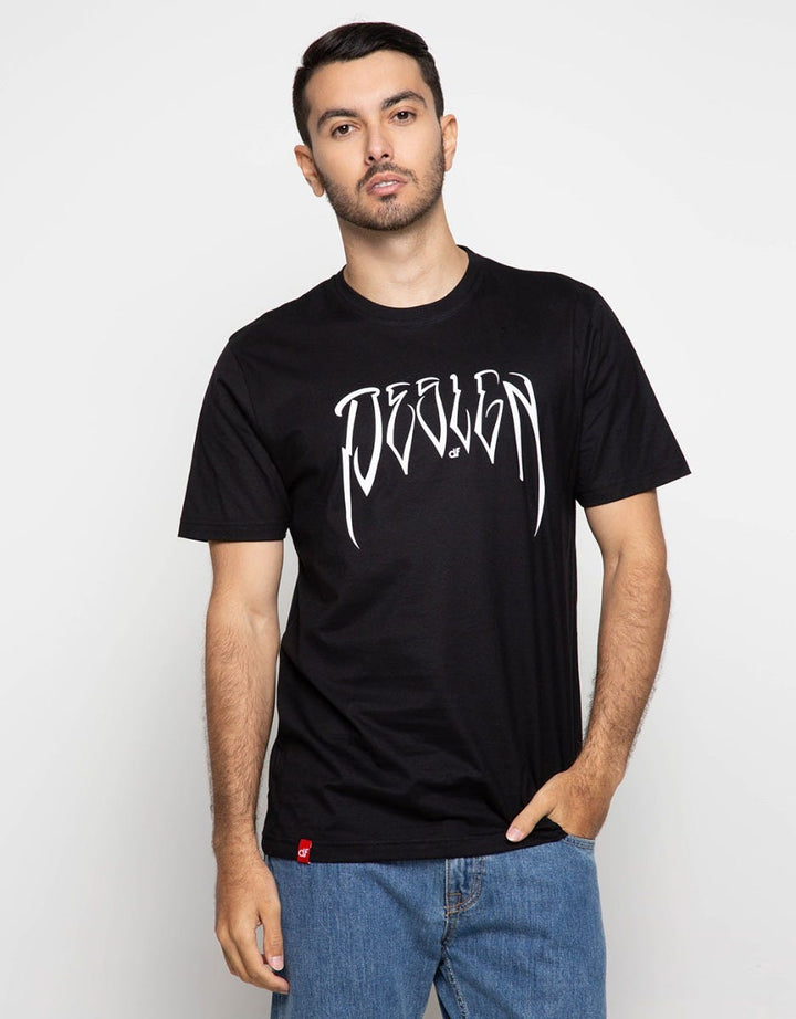 d&f  T-Shirt Sj Black Design Metal