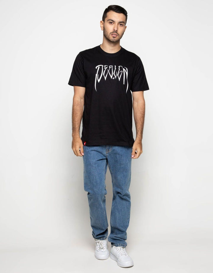 d&f  T-Shirt Sj Black Design Metal