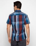 Watchout Jeans Shirt Plaid Motif