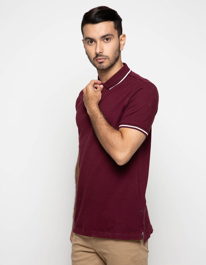 Watchout Short Polo Plain