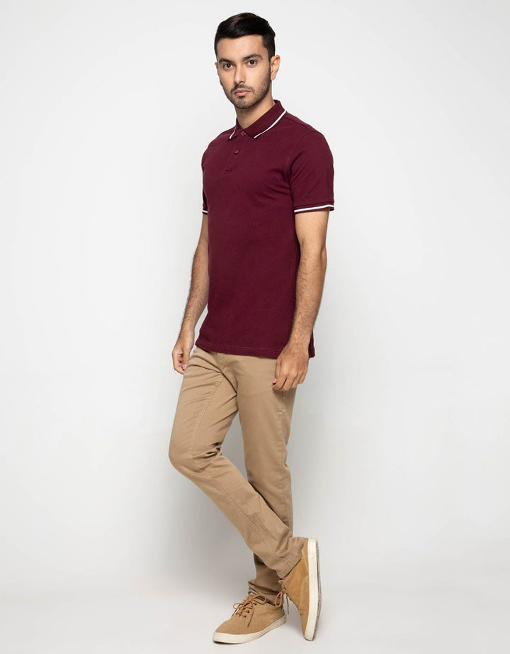 Watchout Short Polo Plain