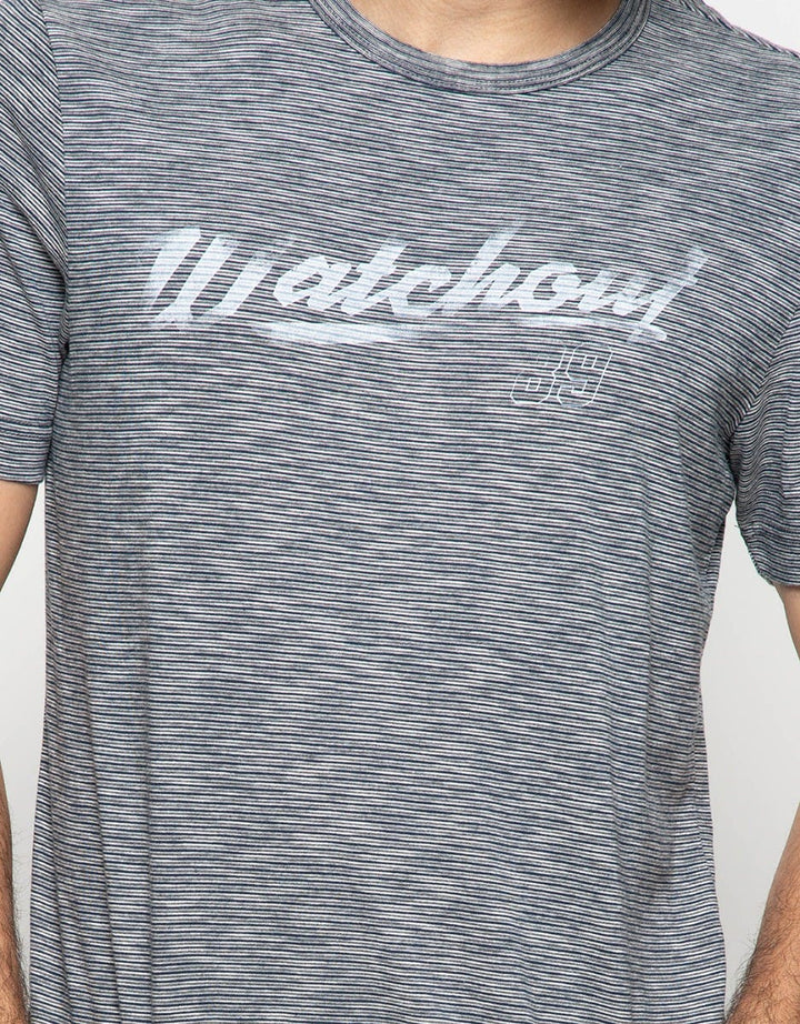 Watchout Short T-shirt Wording Logo