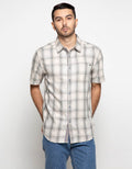 Watchout Casual Short Sleeve Motif Kotak