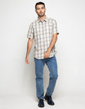 Watchout Casual Short Sleeve Motif Kotak