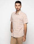 Watchout Casual Bright Stripe Casual Shirt