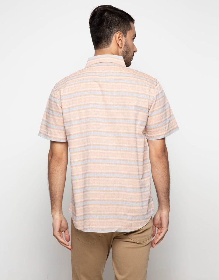 Watchout Casual Bright Stripe Casual Shirt