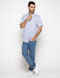 Watchout Full Motif Short Sleeve Shirt
