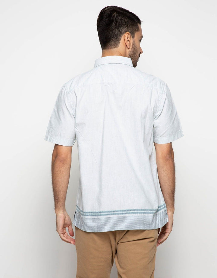 Watchout Motif At Bottom Shirt
