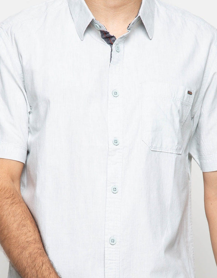Watchout Motif At Bottom Shirt