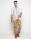 Watchout Casual Multicolor Short Sleeve Casual Shirt