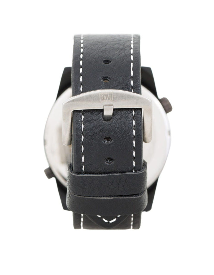 BELMONT Jam Tangan Pria Dual Time BM 9015