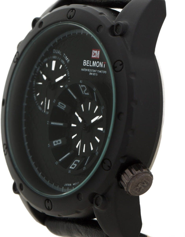 BELMONT Jam Tangan Pria Dual Time BM 9015