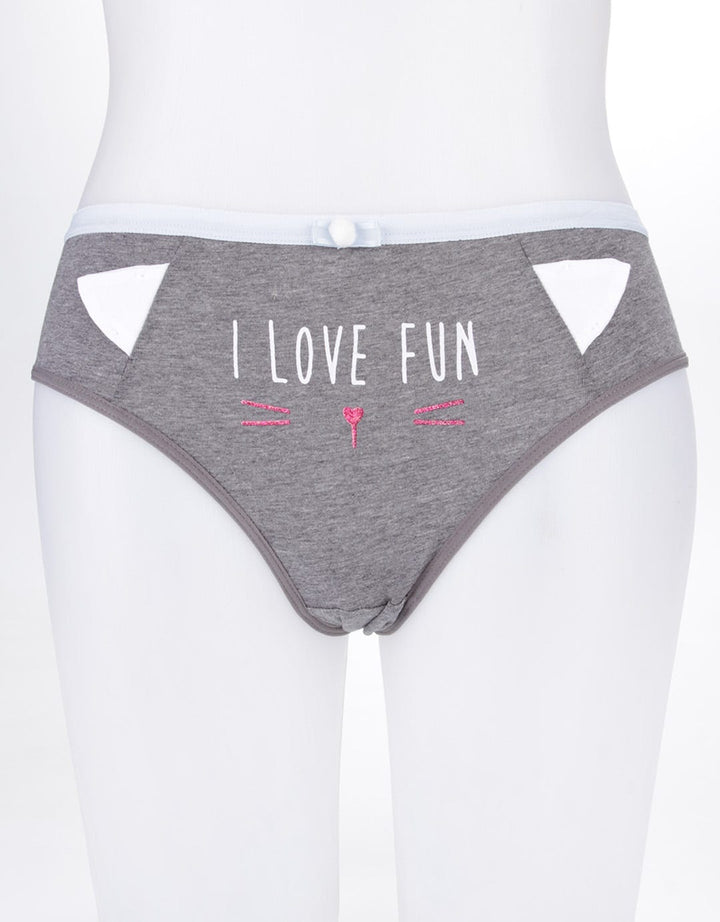 Young Hearts Kitty Women's Panties